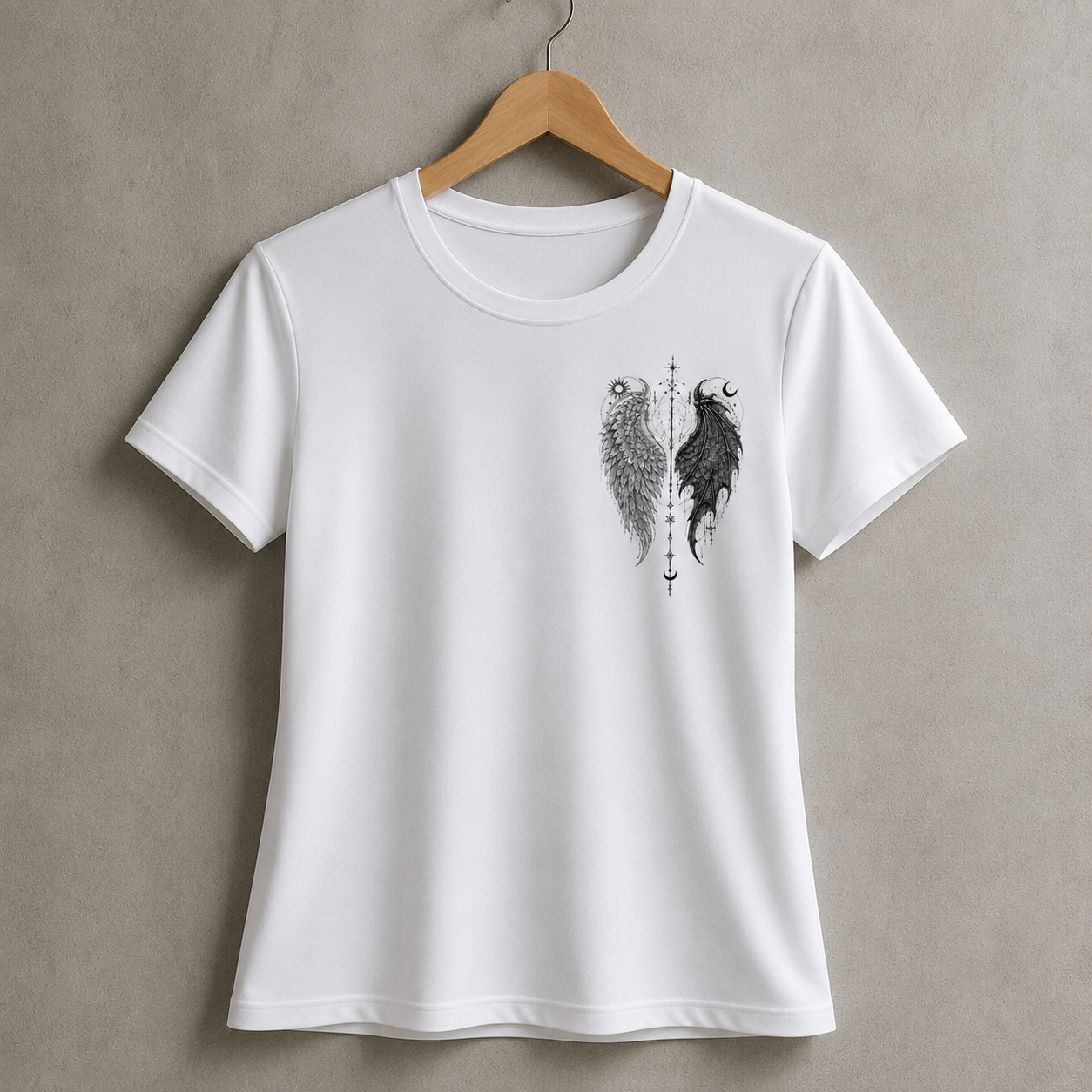 'The Odher Side of Me' Women Organic Boxy T-Shirt