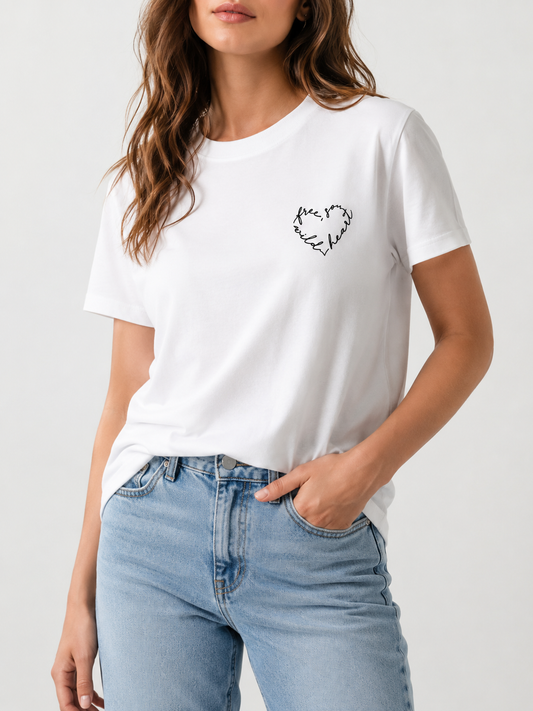 Free Soul, Mild Heart Women Organic Boxy T-Shirt