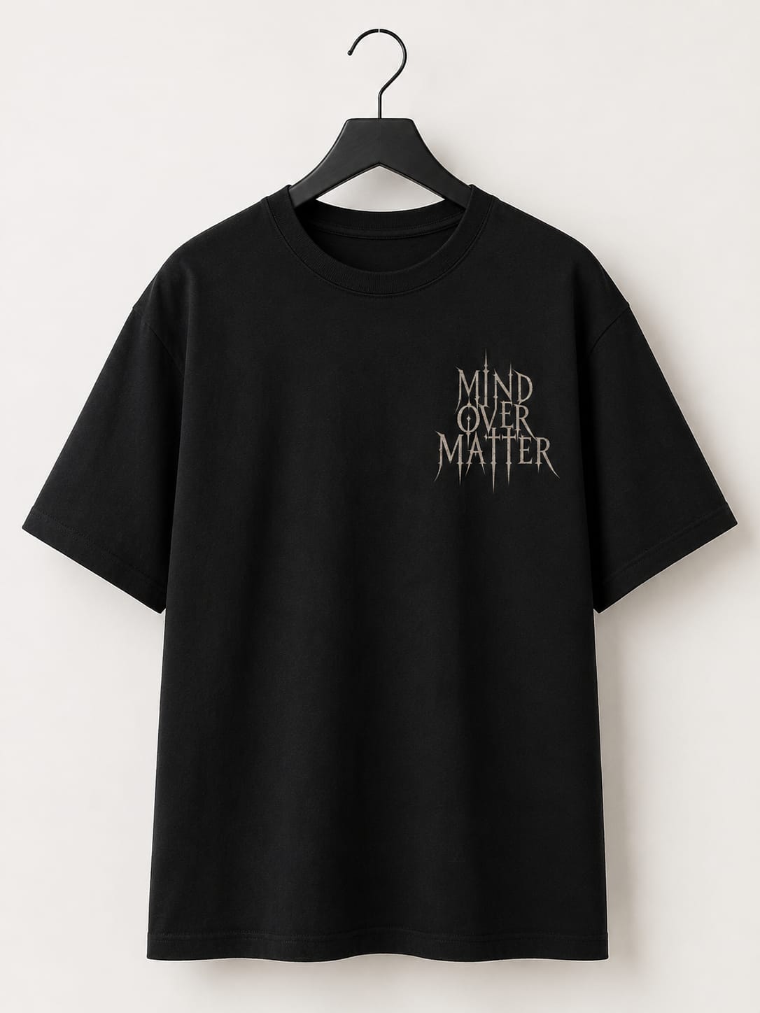 Mind Over Matter' Graphic Gym T-Shirt