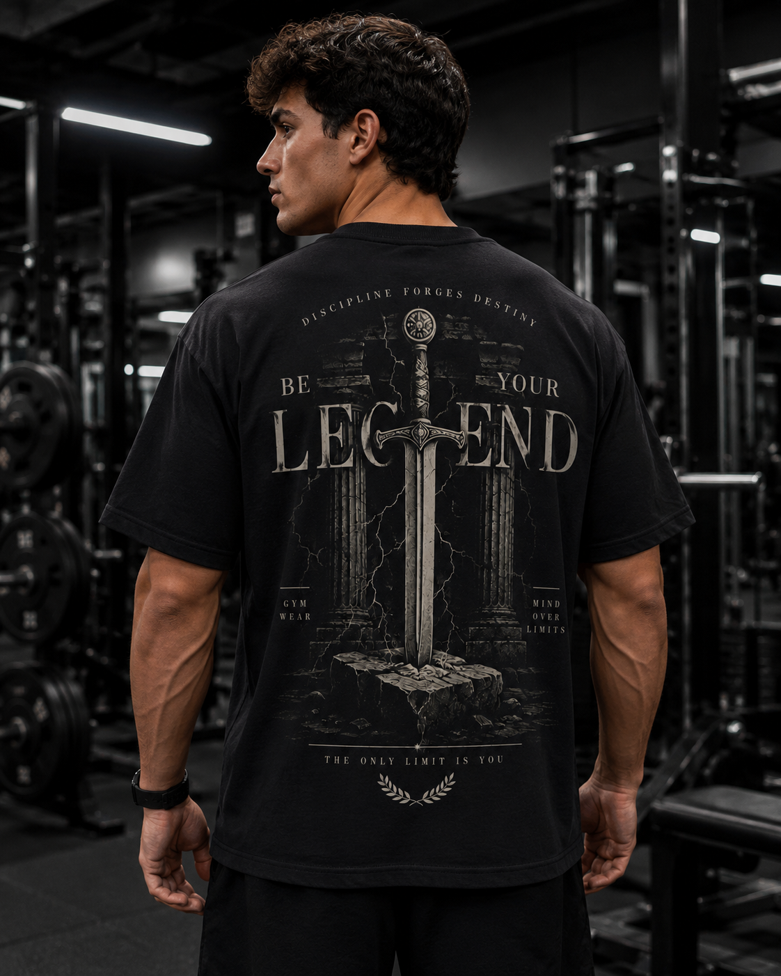 'Legend' Cotton Men T-Shirt