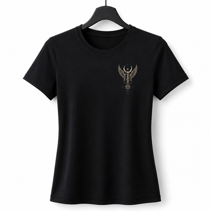 'Lunar Ascension' Women Organic Boxy T-Shirt
