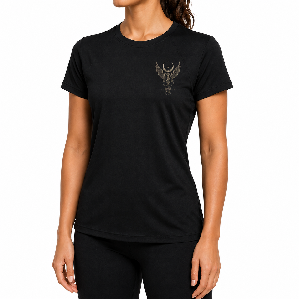 'Lunar Ascension' Women Organic Boxy T-Shirt