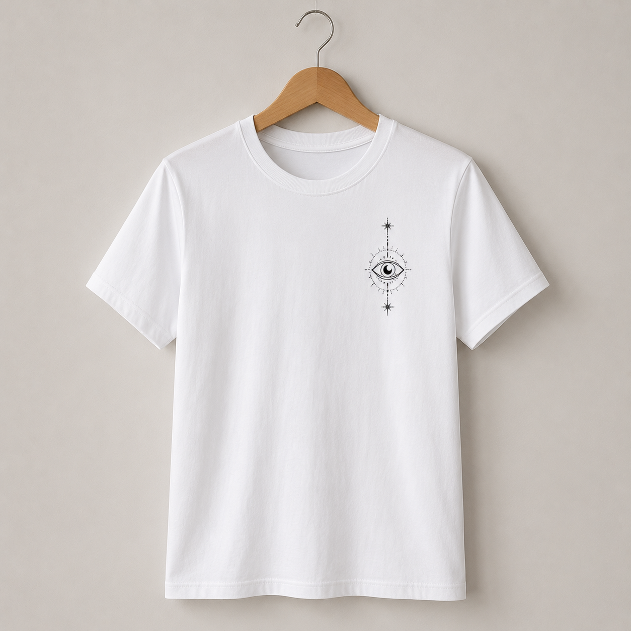 'Moonlit Guardian' Women Organic Boxy T-Shirt