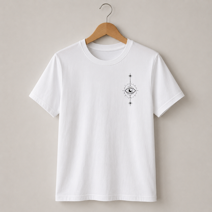 'Moonlit Guardian' Women Organic Boxy T-Shirt