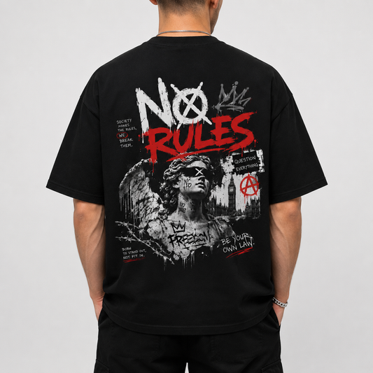 'No Rules' Graphic T-Shirt