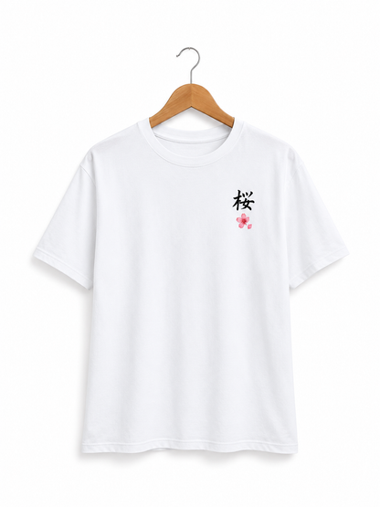 'Sakura Ranman' Women Organic Boxy T-Shirt