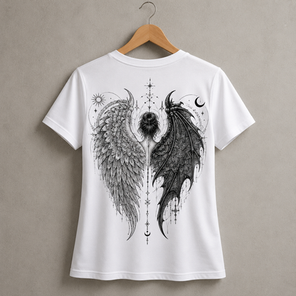 'The Odher Side of Me' Women Organic Boxy T-Shirt