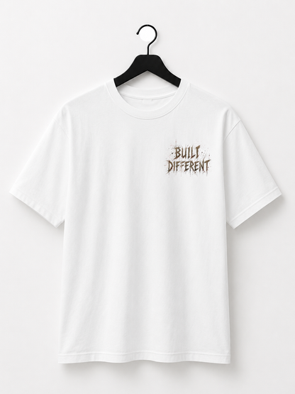'Built Different' Graphic Gym T-Shirt