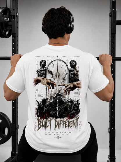 'Built Different' Graphic Gym T-Shirt