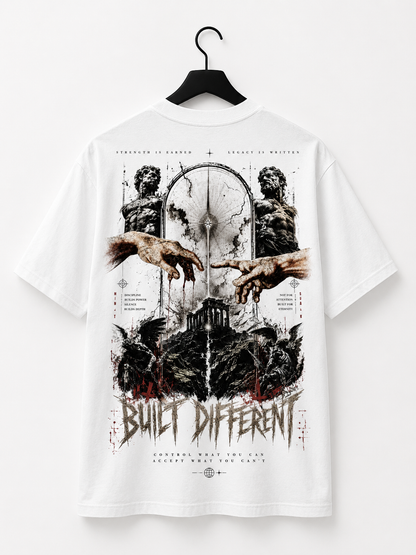 'Built Different' Graphic Gym T-Shirt