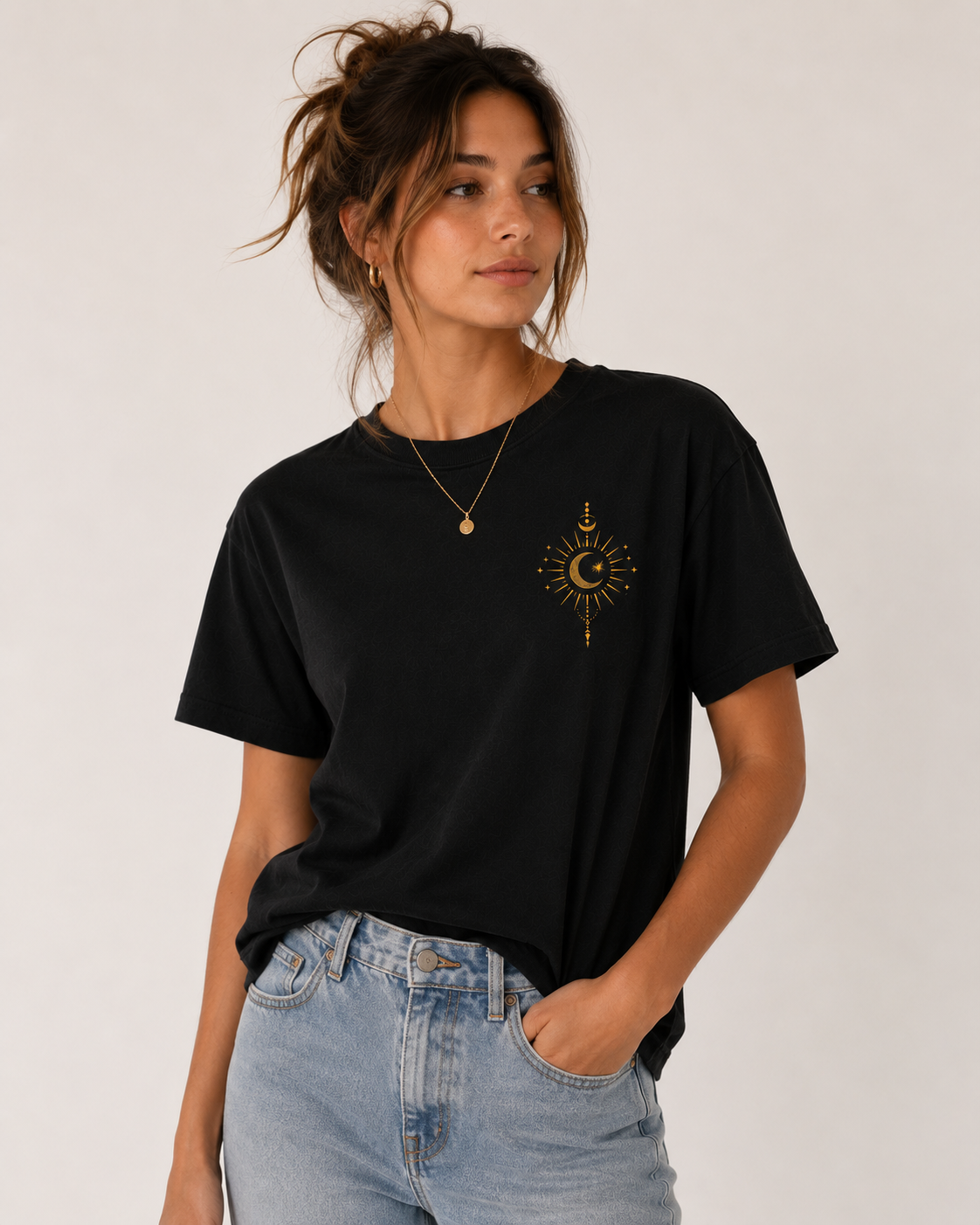 Celestial Balance Women Organic Boxy T-Shirt