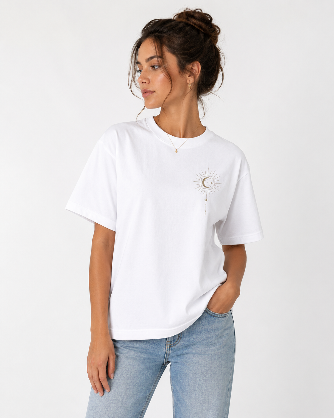 'Inner Light' Women Organic Boxy T-Shirt