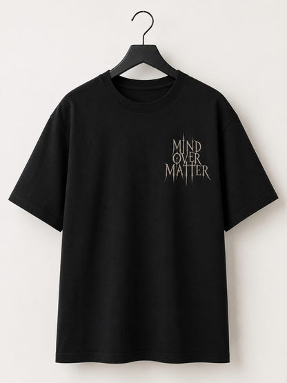 Mind Over Matter' Graphic Gym T-Shirt