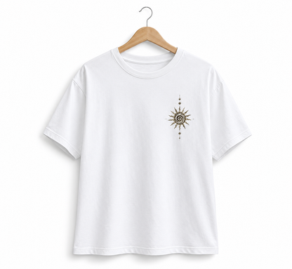 'Moonbound' Women Organic Boxy T-Shirt