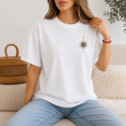 'Moonbound' Women Organic Boxy T-Shirt