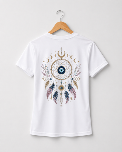 'Whispers of the Dreamcatcher' Women Organic Boxy T-Shirt