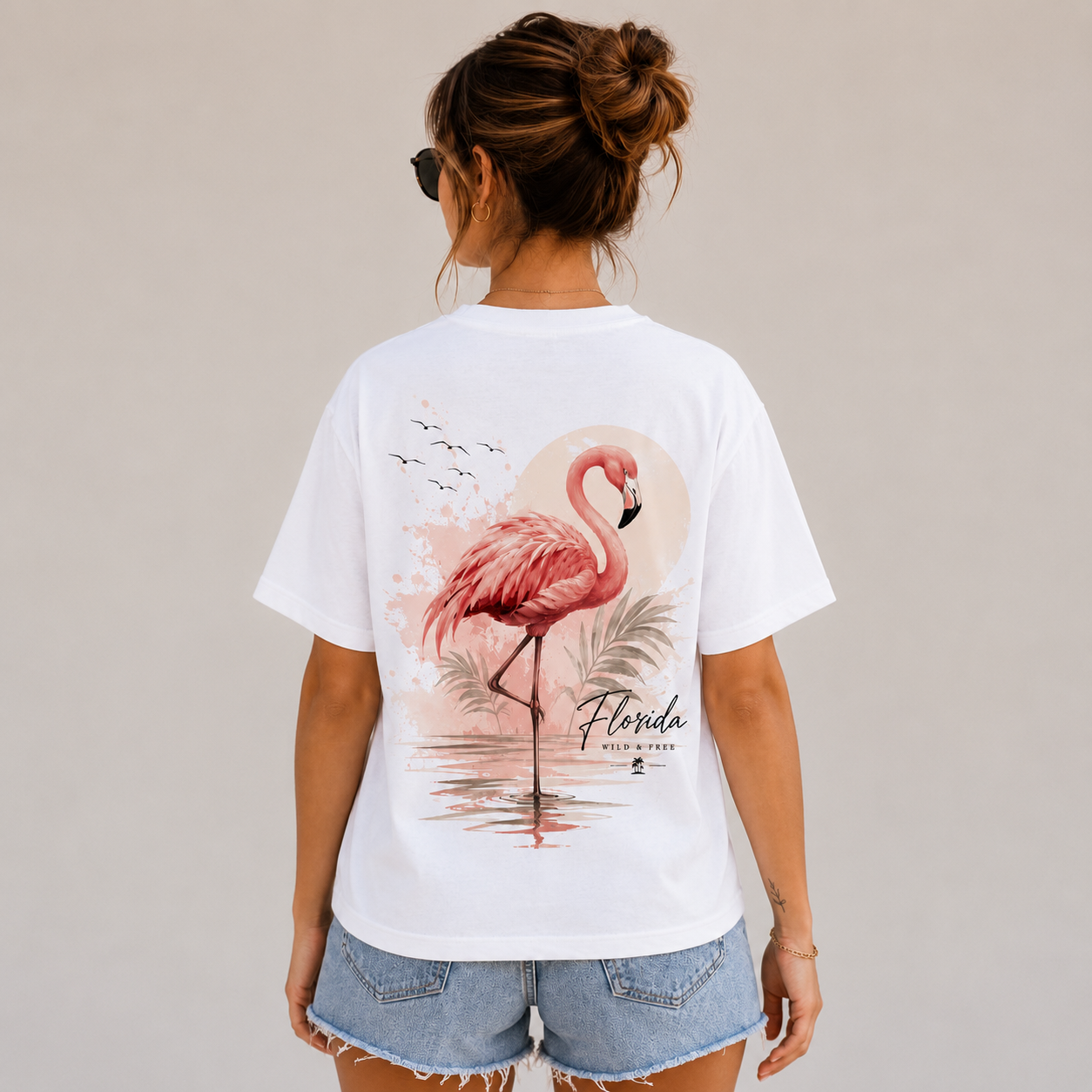 'Florida' Women Organic Cotton T-Shirt