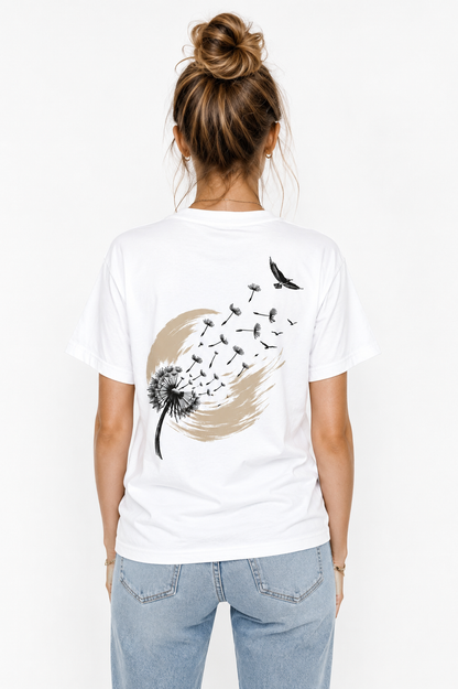 'Where the Wind Leads' Women Organic Boxy T-Shirt